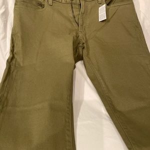 Lands End  mens stretch fit pants  36w